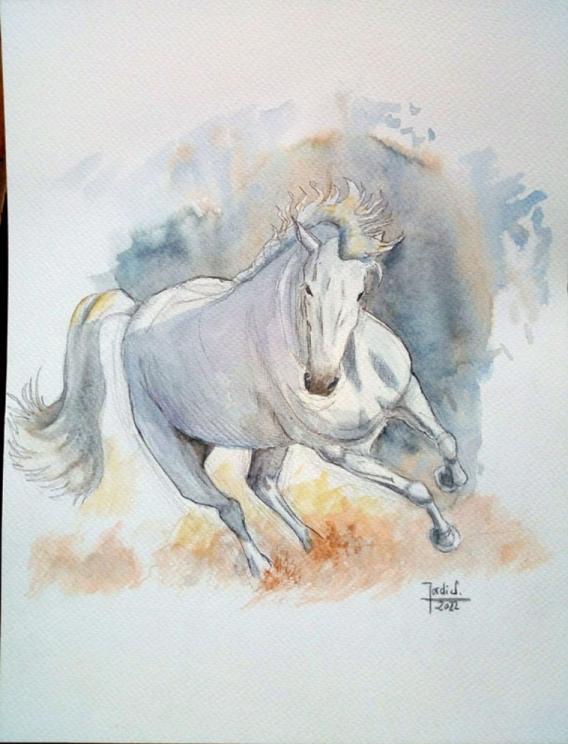 JORGE SANTONJA - ​El caballo blanco