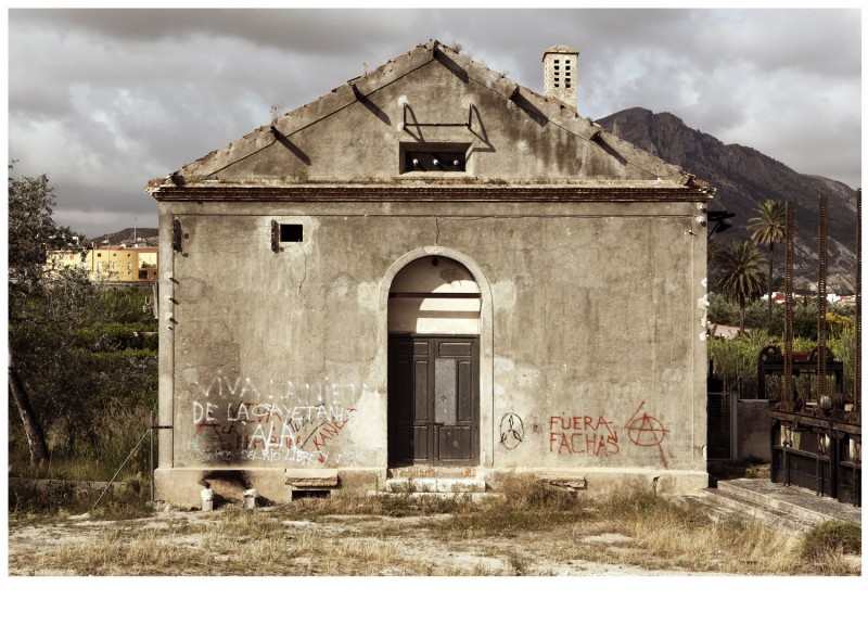 Fábrica de harina. Electroharinera. Desmantelada. Villena. Alicante. Valencia. España.
