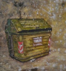 BANCO-DE-ALIMENTOS Mixed media canvas15.75