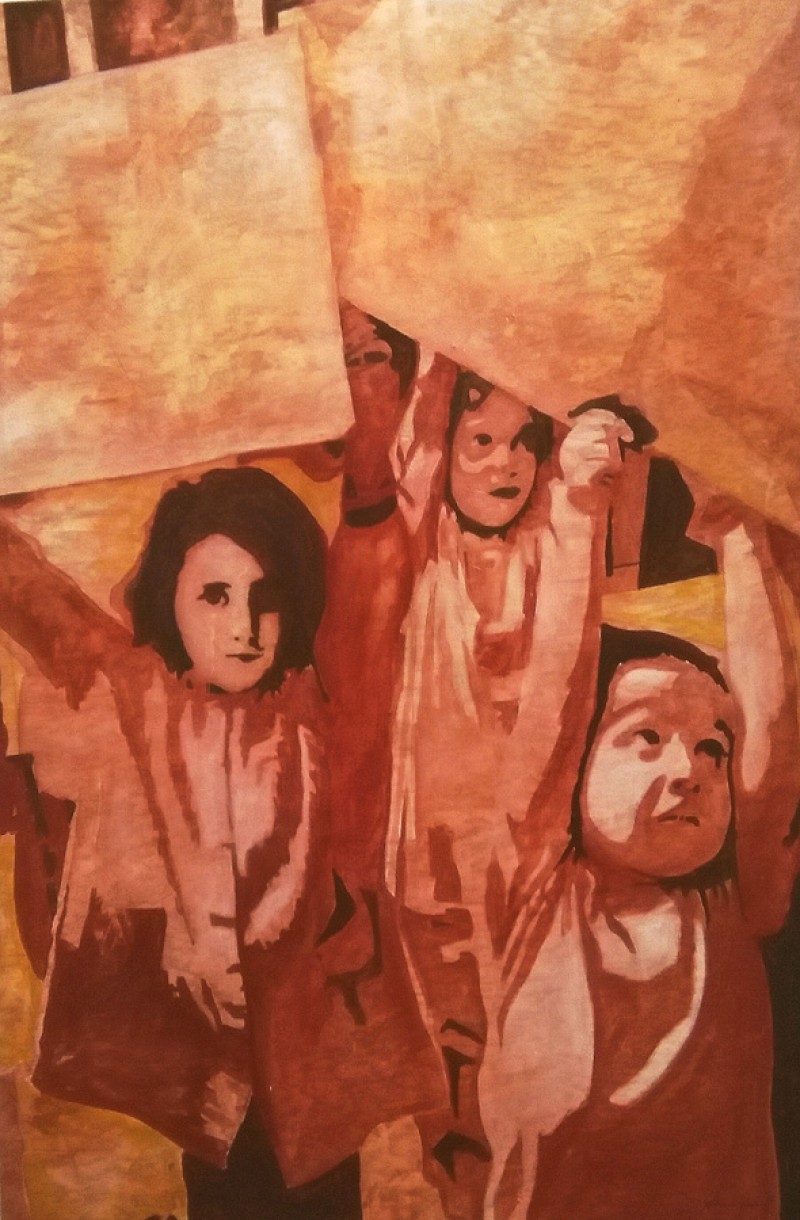 RUEDA-QUE-IRAS-MUY-LEJOS--Tecnica-mixta-tela-150-x-100-cm-2014