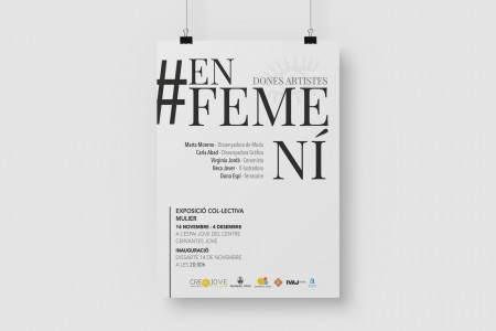 Cartell exposició Mulier, 2020