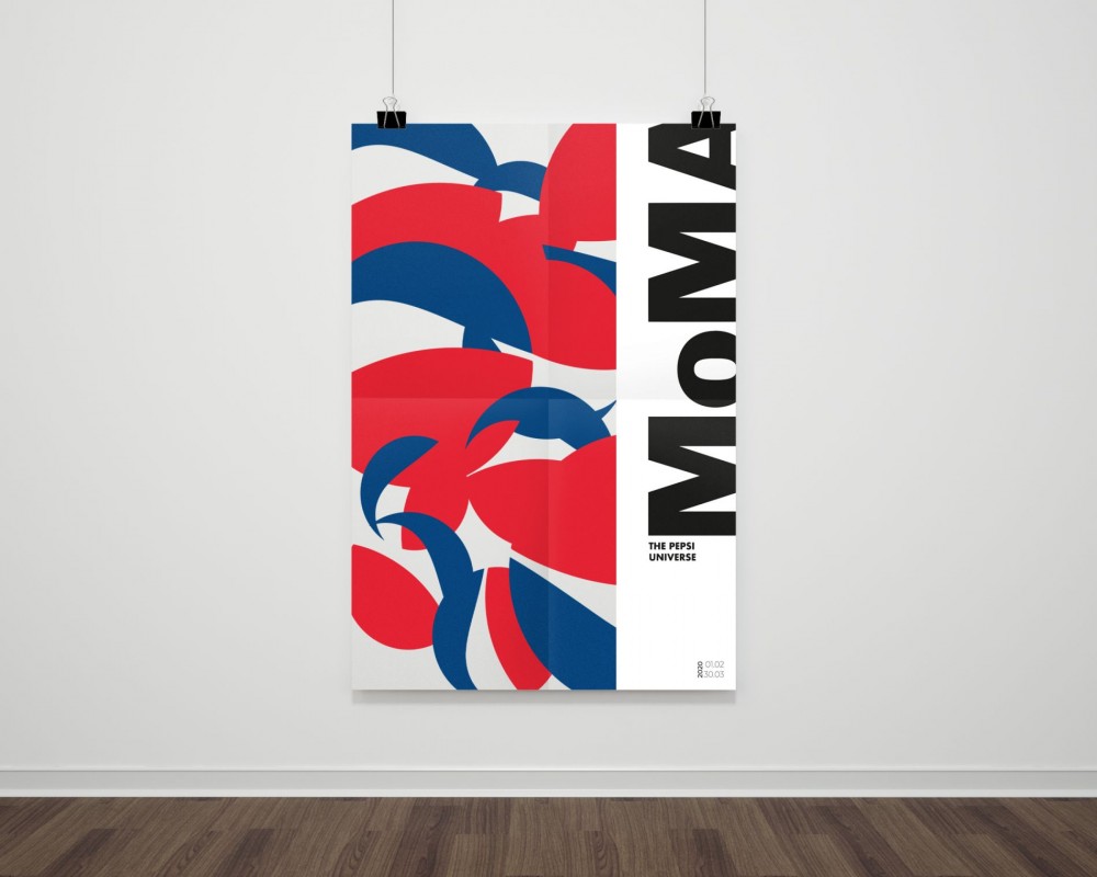 Sèrie de cartells per al museu MOMA, 2019