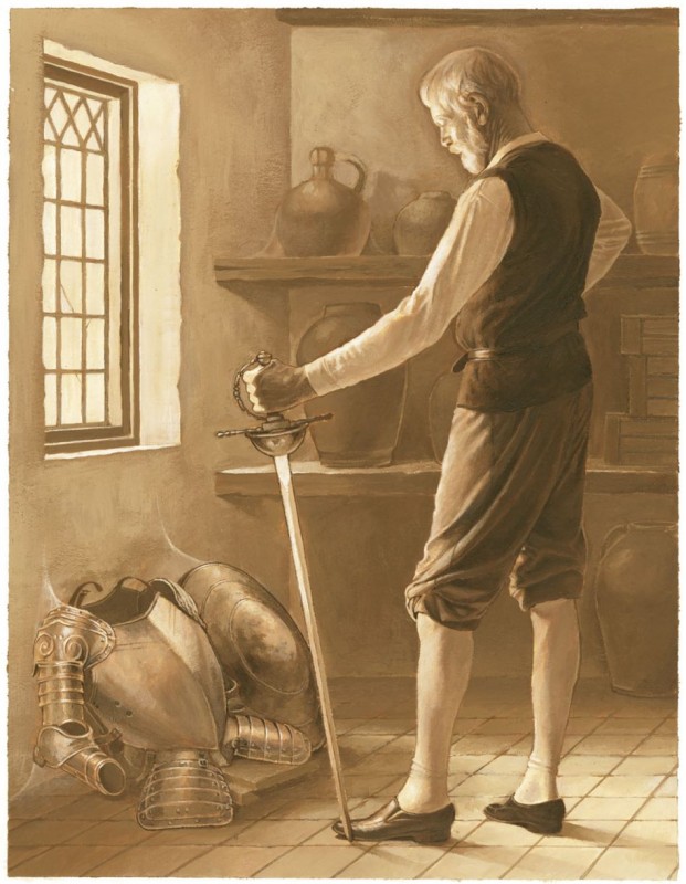 Jan somnia amb el Quijote