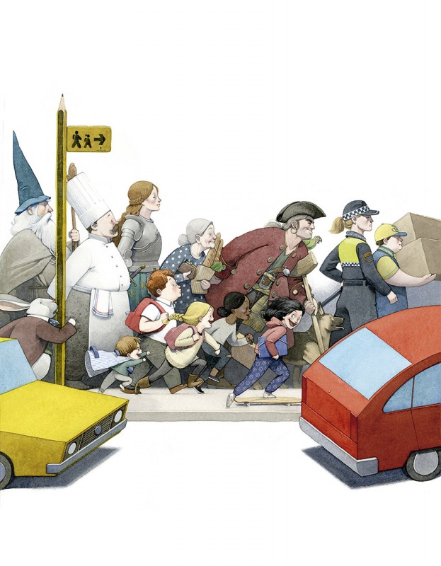 El camí a l´escola, una aventura segura