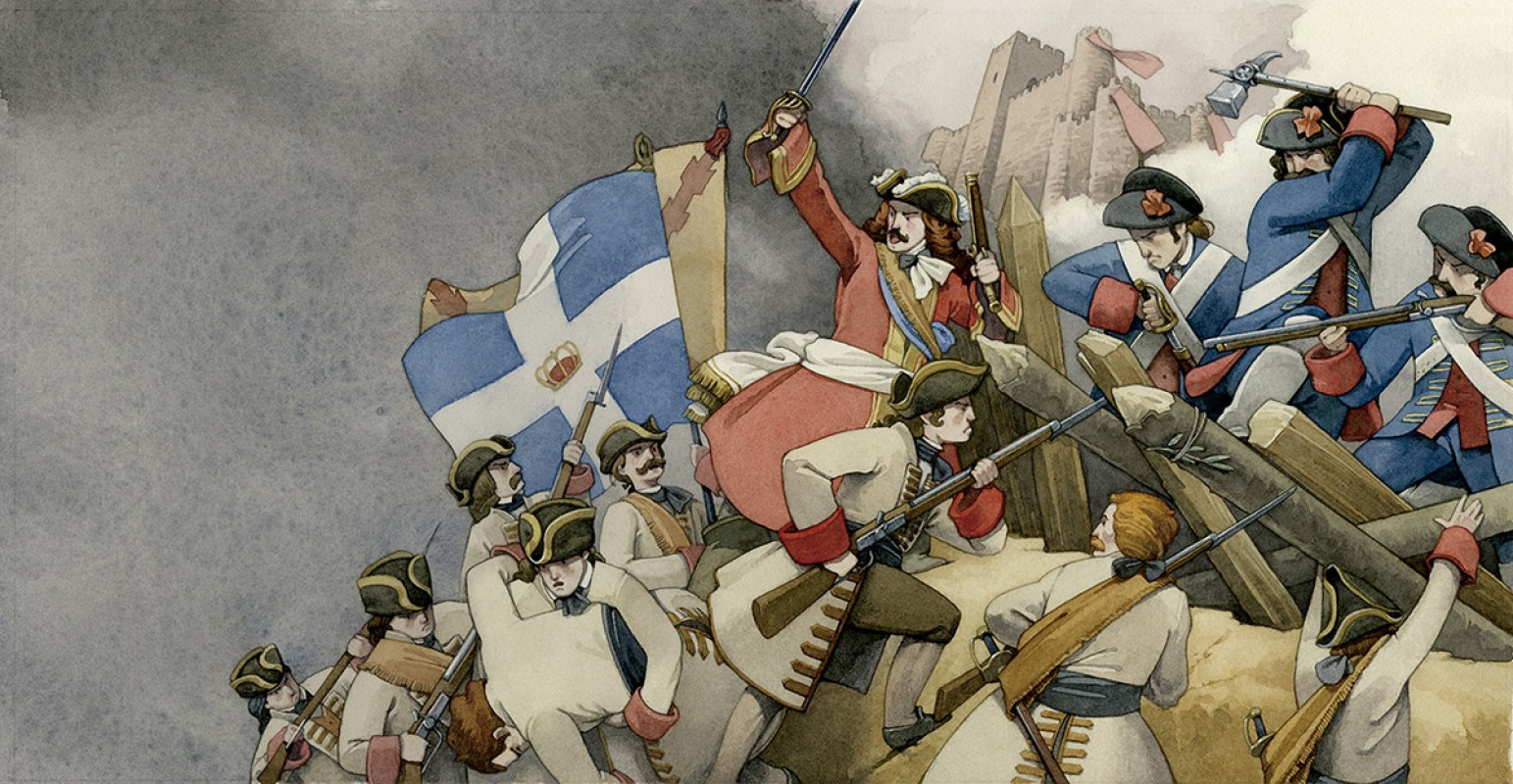 La batalla d'Almansa