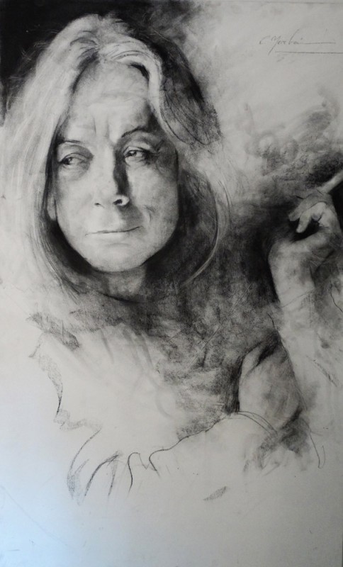 Retrato de Carmen Martín Gaite