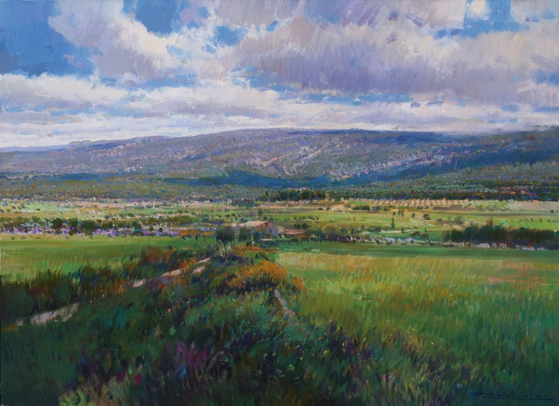 Paisaje partida de Polop