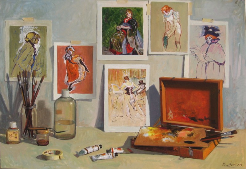 Homenaje a Tolouse-Lautrec